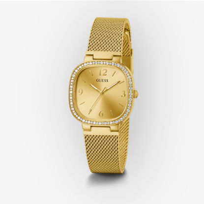 Picture of Guess 女士利兹金属边框时尚腕表